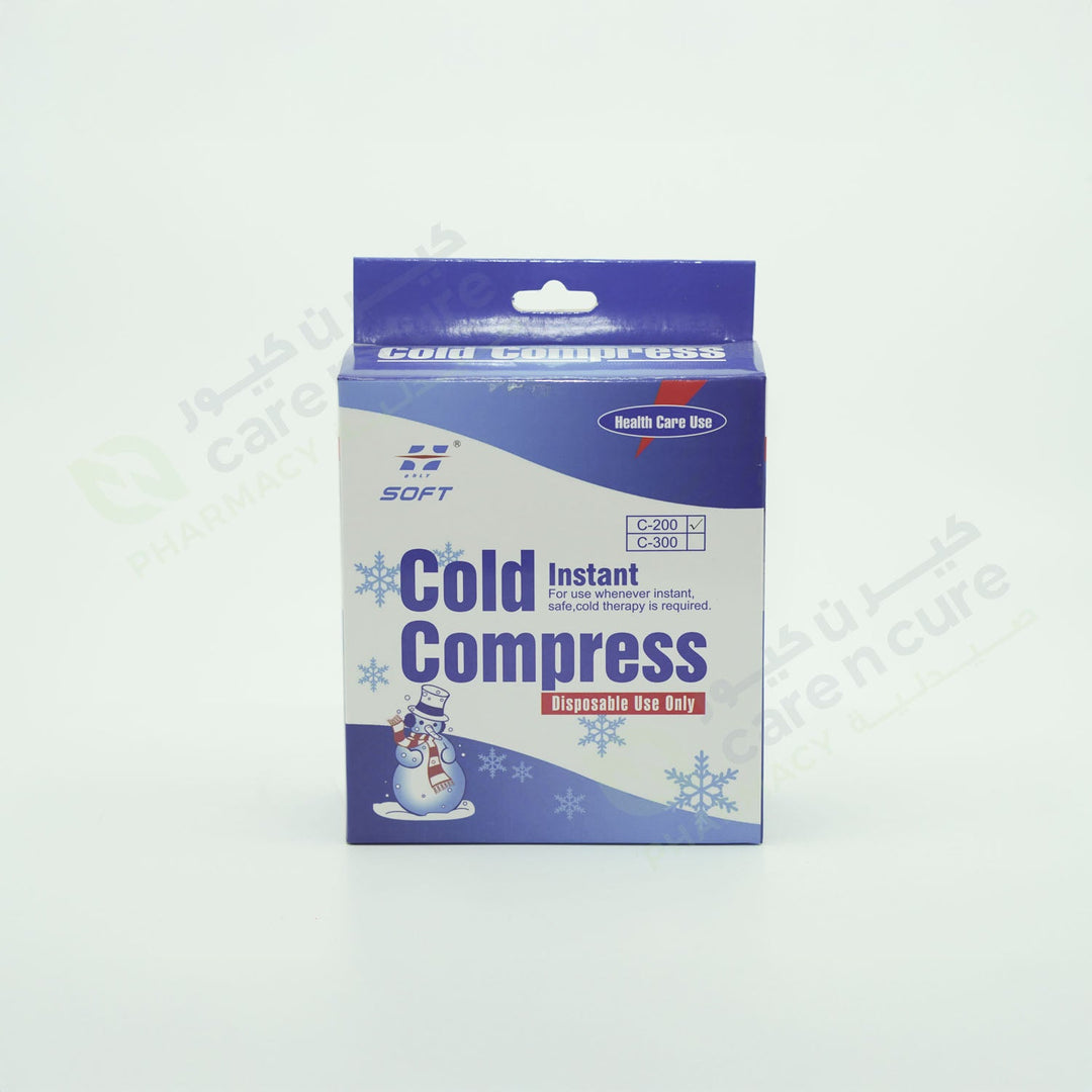 Soft Cold Instant Compress C200 Disp W/Cover Soft Cold Instant Compress C200 Disp W/Cover