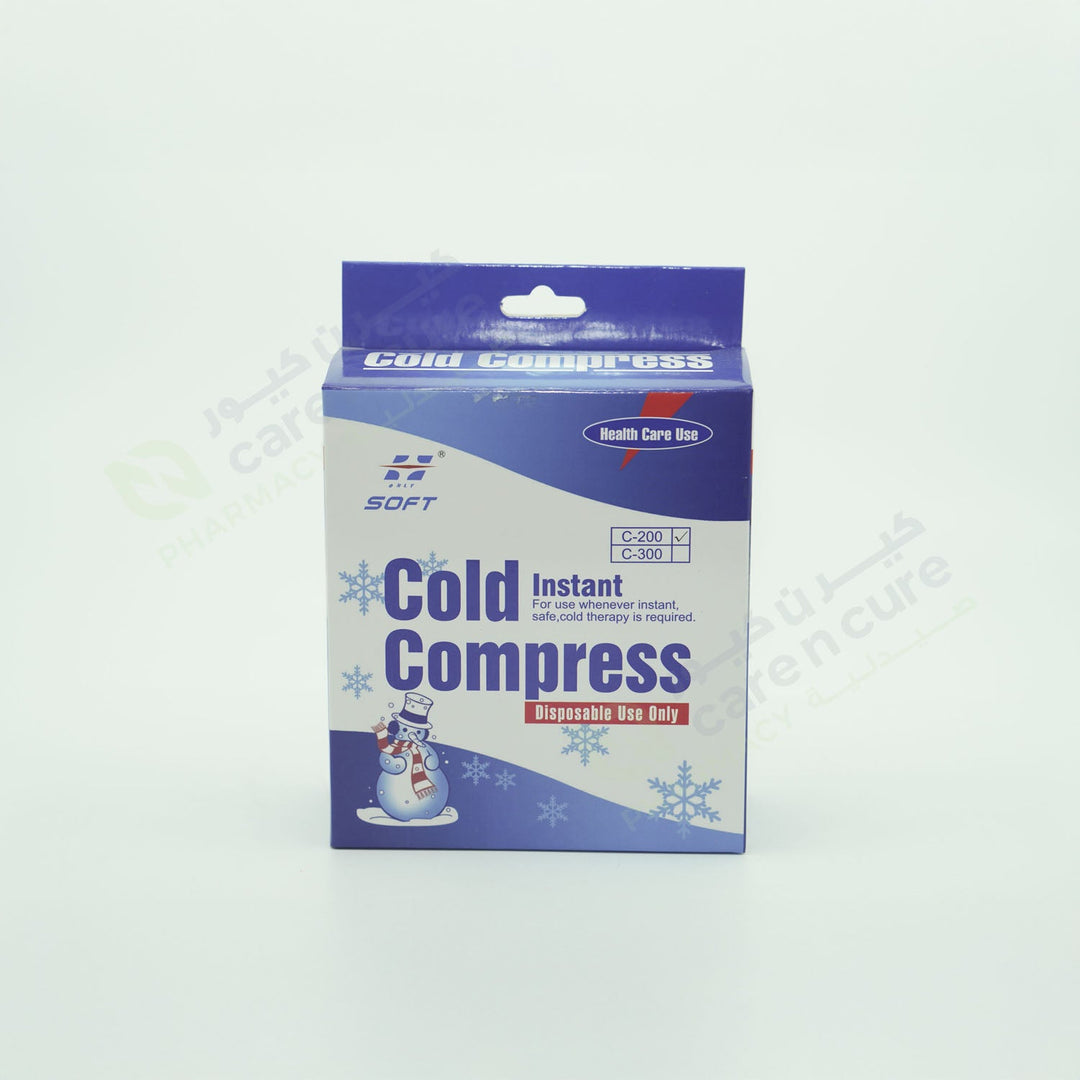 Soft Cold Instant Compress C200 Disp W/Cover Soft Cold Instant Compress C200 Disp W/Cover