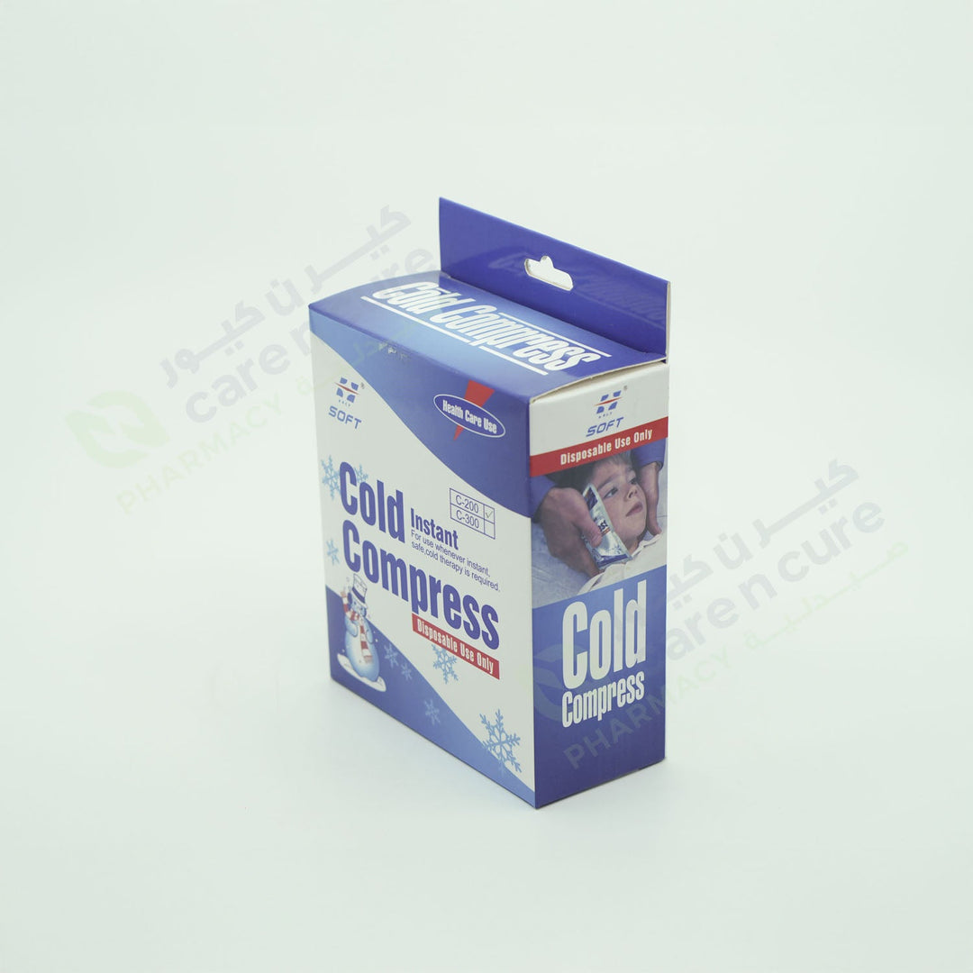 Soft Cold Instant Compress C200 Disp W/Cover Soft Cold Instant Compress C200 Disp W/Cover