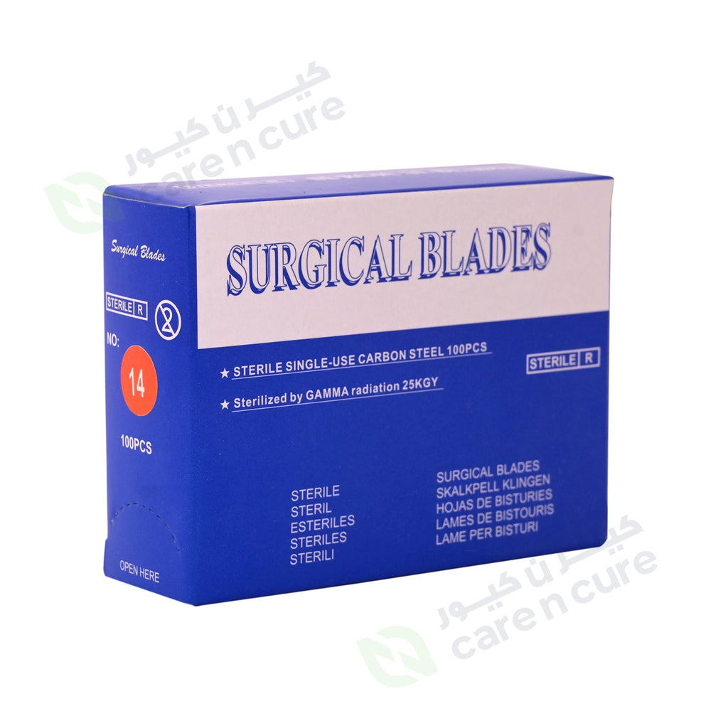Medica Surgical Blade #14 -100 Pieces
