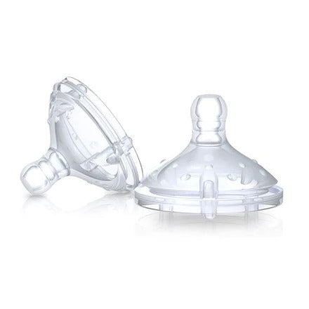 Nuby SoftFlexâ„¢ Natural Touch Breast Size Nipple Fast Flow