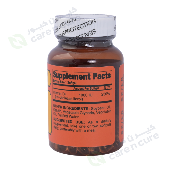 Sentinel Vitamin D3 1000Iu 100 Pieces