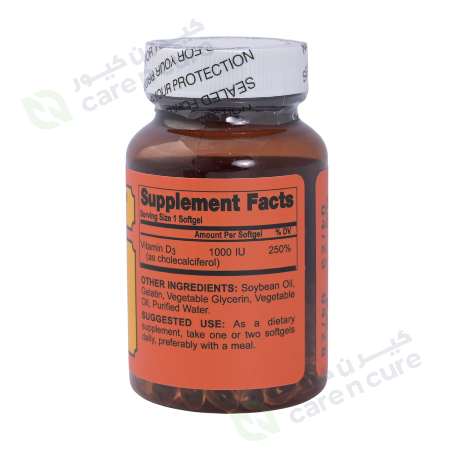 Sentinel Vitamin D3 1000Iu 100 Pieces