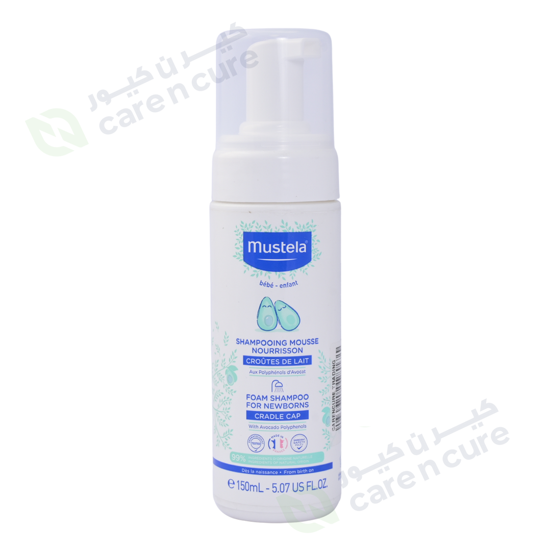 موستيلا رغوة شامبو لحديثي الولادة150مل