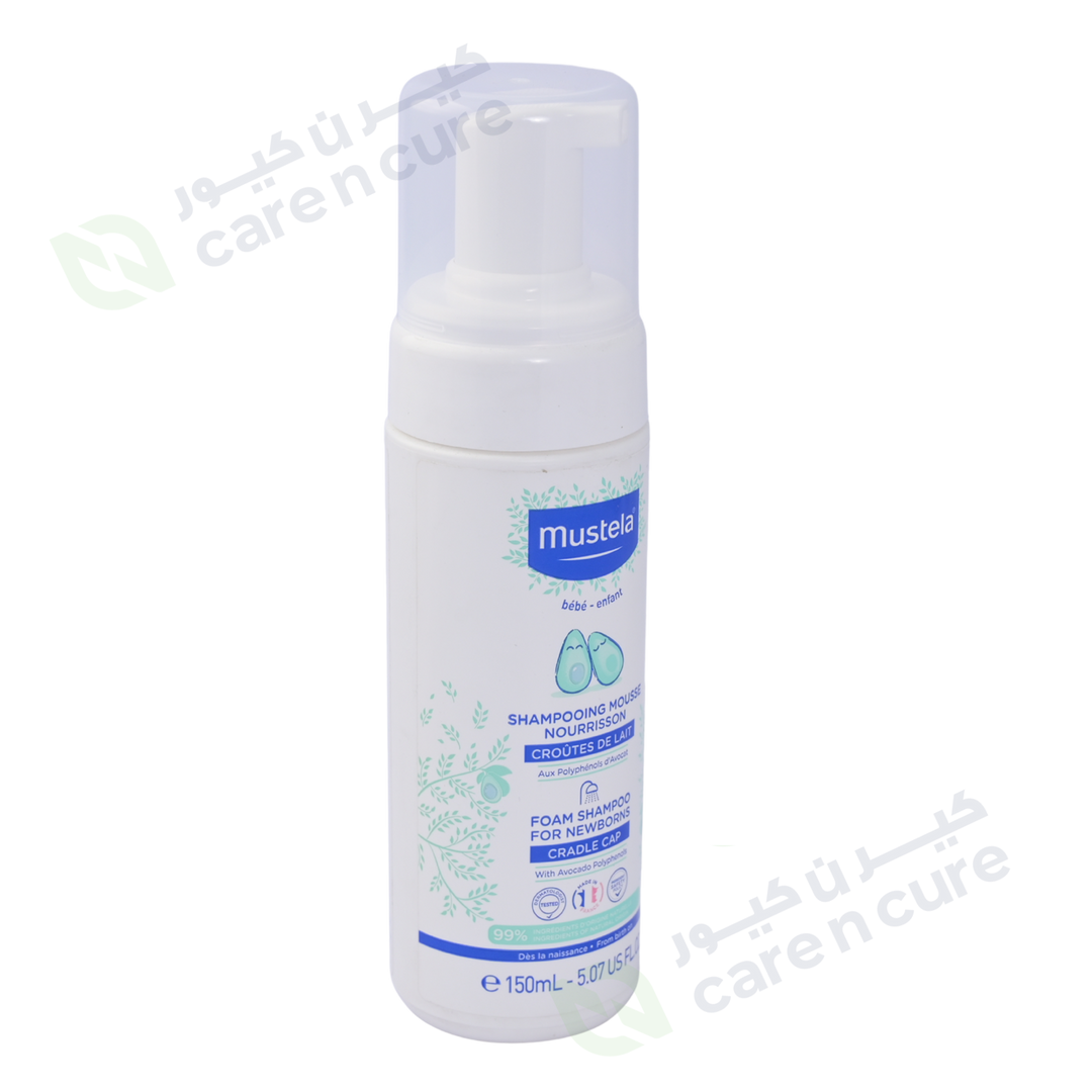 موستيلا رغوة شامبو لحديثي الولادة150مل