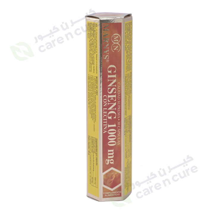 Marnys Ginseng 1000 mg 30 Capsules