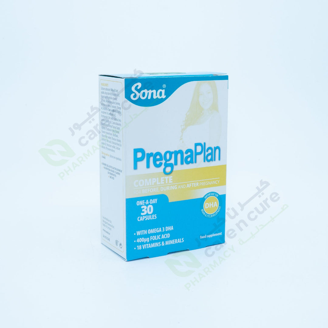 Sona Pregna Plan Complete Cap 30 Pieces – Care n Cure Online Pharmacy Qatar