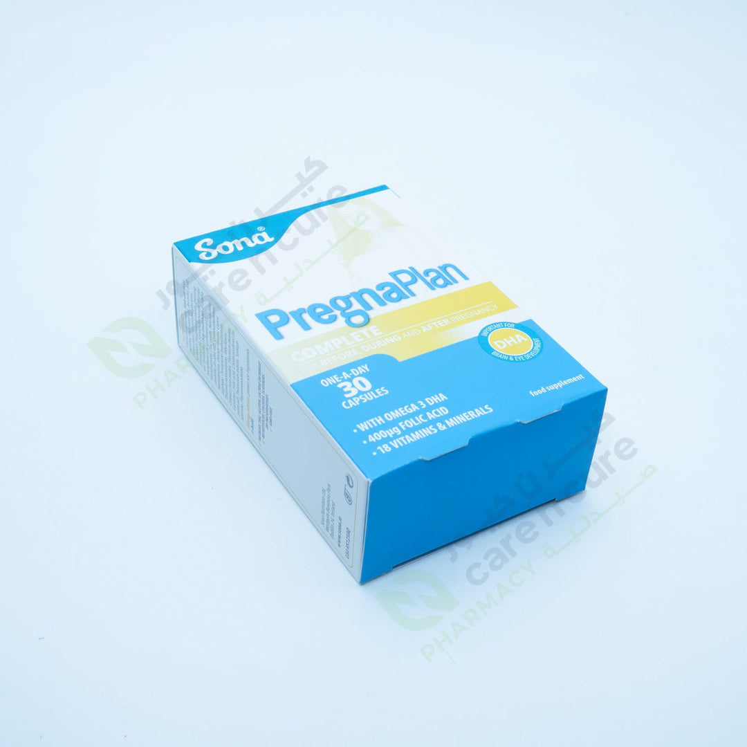 Sona Pregna Plan Complete Cap 30 Pieces – Care n Cure Online Pharmacy Qatar