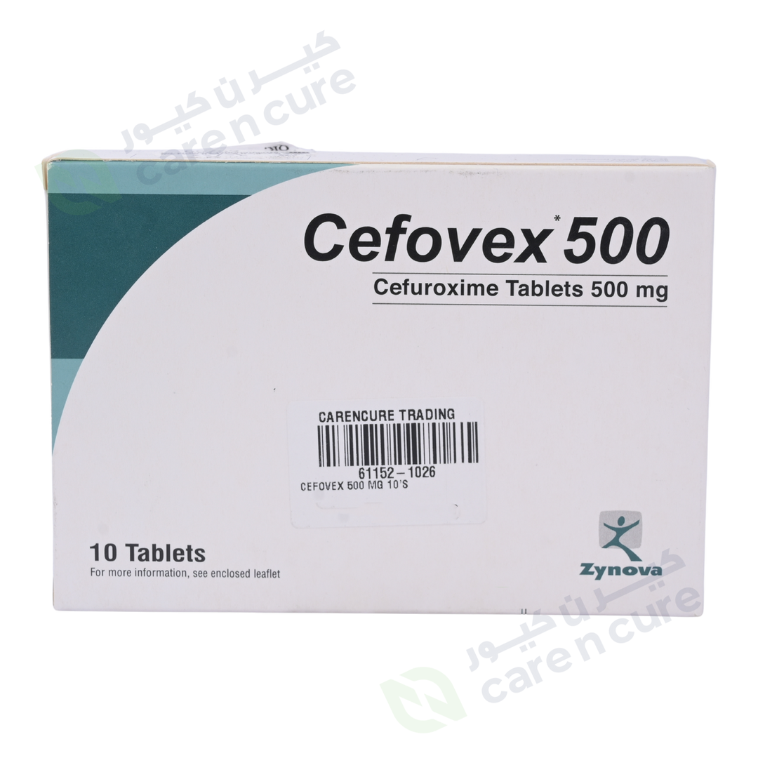 Cefovex Tablets 500 mg 10S (Original Prescription Is Mandatory Upon Delivery)