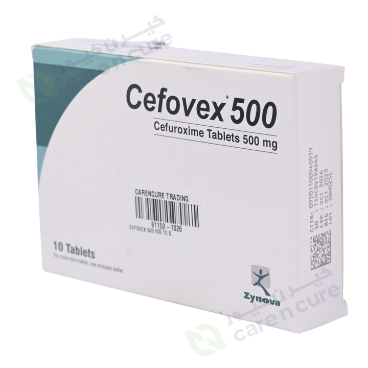 Cefovex Tablets 500 mg 10S (Original Prescription Is Mandatory Upon Delivery)