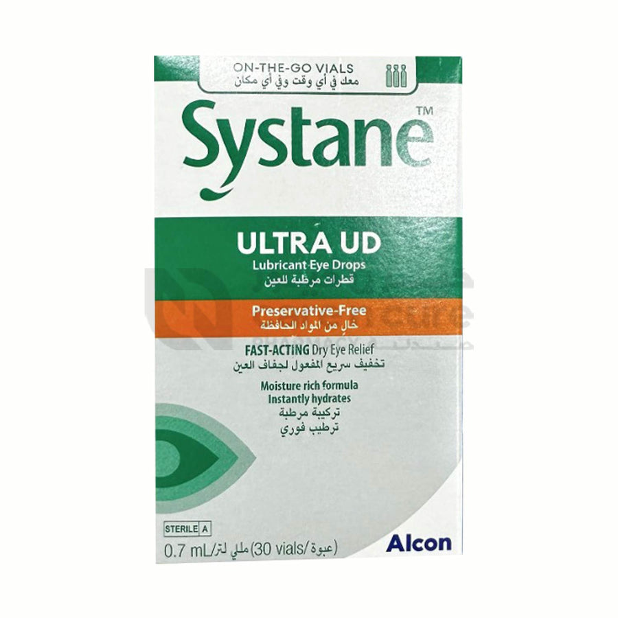 Systane Ultra UD Lubricant Eye Drops 0.7mlX30 Vials