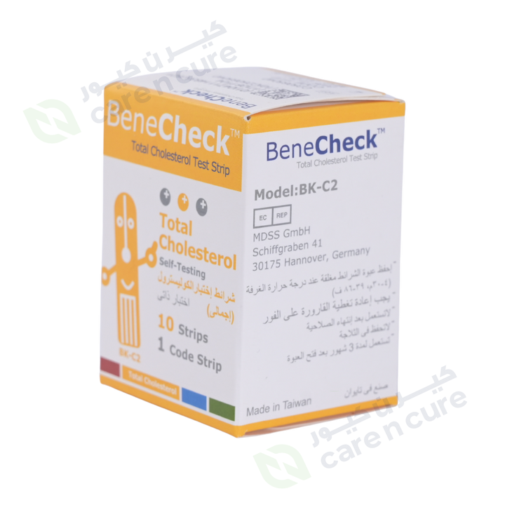Benecheck Cholesterol Test Strip 10S