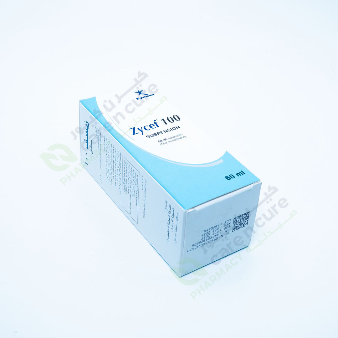 Zycef Susp 100 Mg 60 ml (Original Prescription Is Mandatory Upon Delivery) Zycef Susp 100 Mg 60 ml (Original Prescription Is Mandatory Upon Delivery)