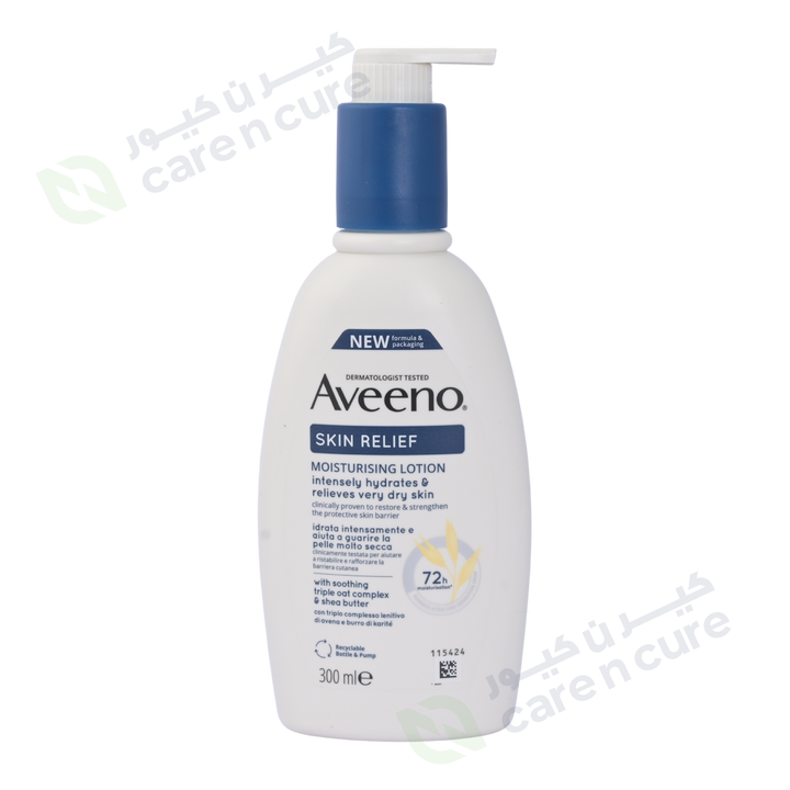 Aveeno Skin Relief Nourishing Lotion With Shea Butter 300ml