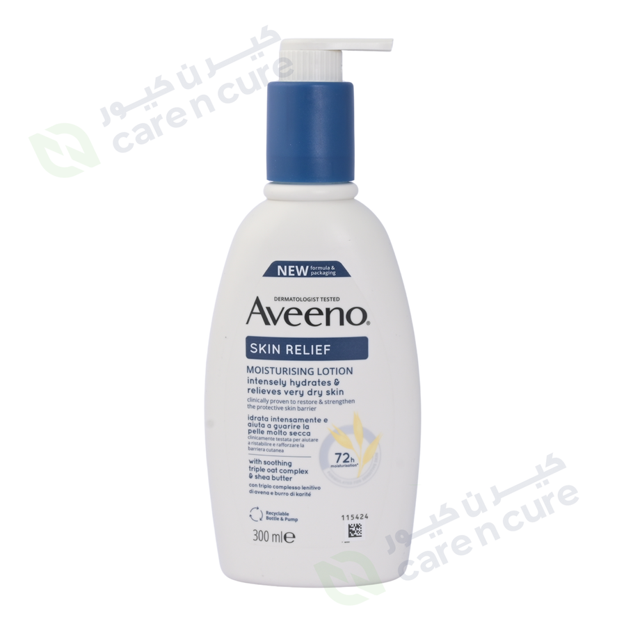 Aveeno Skin Relief Nourishing Lotion With Shea Butter 300ml