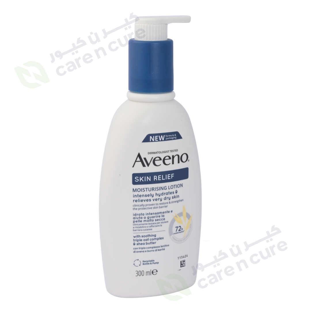 Aveeno Skin Relief Nourishing Lotion With Shea Butter 300ml