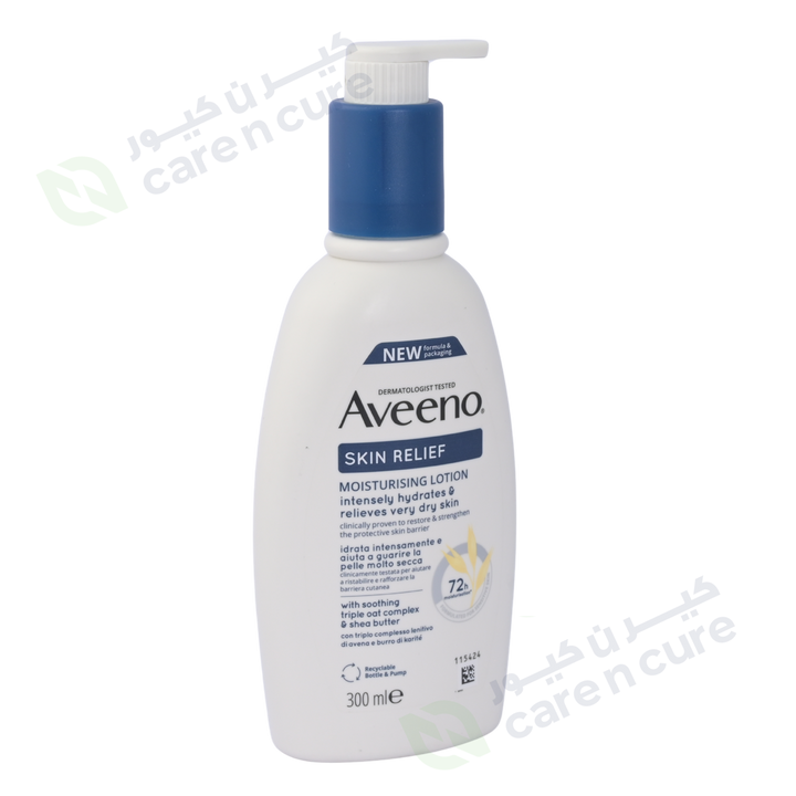 Aveeno Skin Relief Nourishing Lotion With Shea Butter 300ml