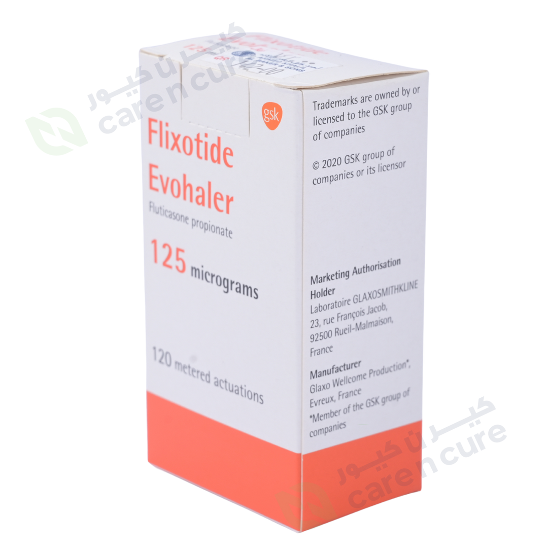 Flixotide Evohaler 125Mcg 120 Dose