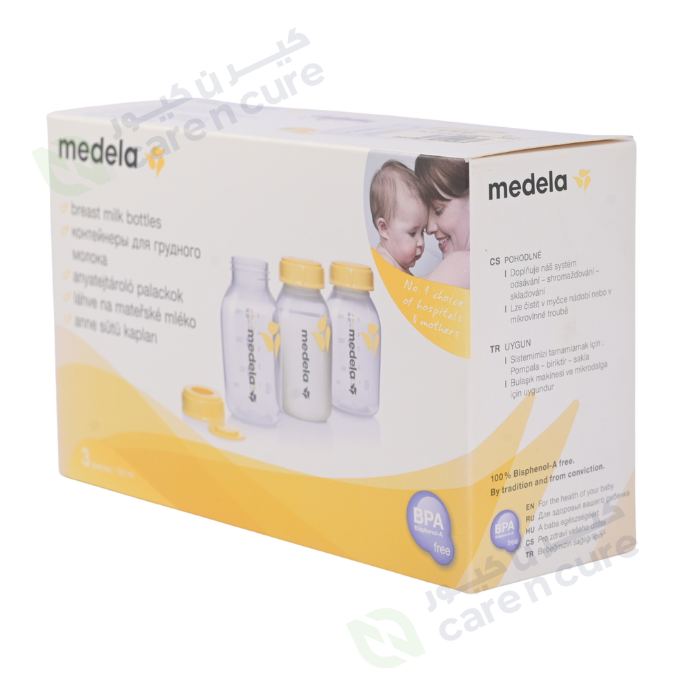 Medela Breast Milk Bottles 150ml 3 Pieces
