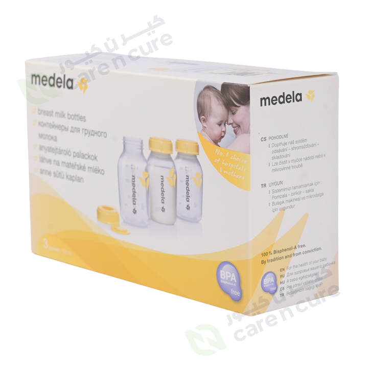 Medela Breast Milk Bottles 150ml 3 Pieces