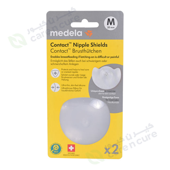 Medela Contact Nipple Shield (M) 2 Pieces