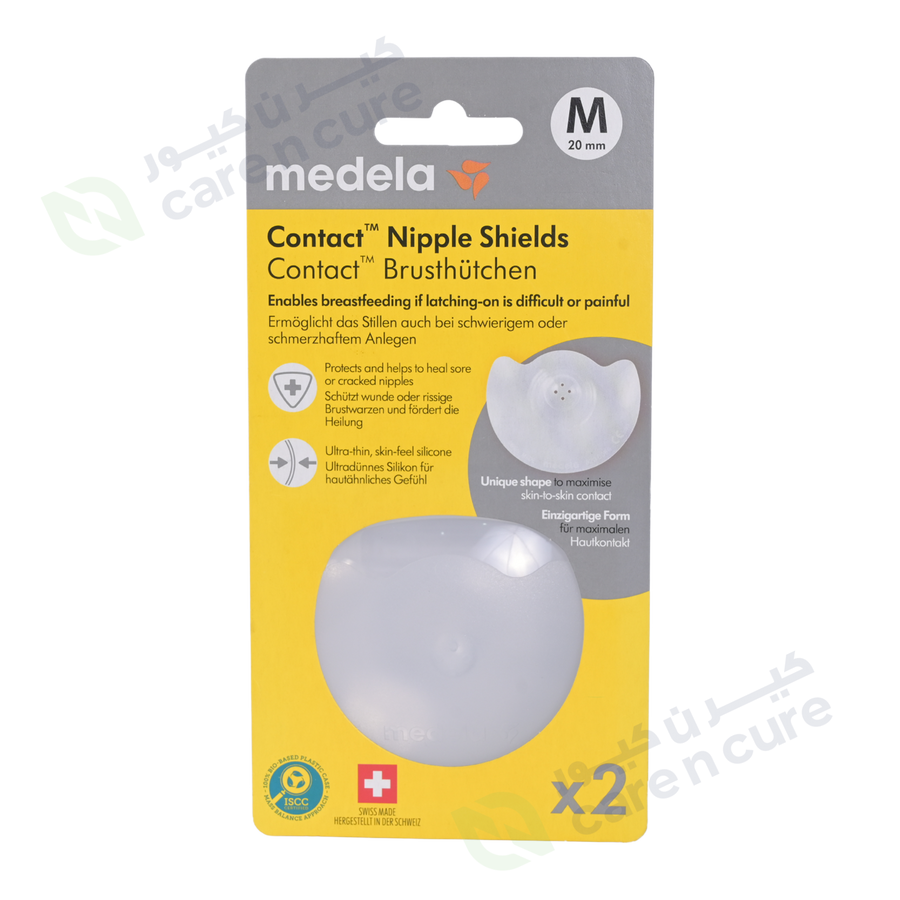 Medela Contact Nipple Shield (M) 2 Pieces