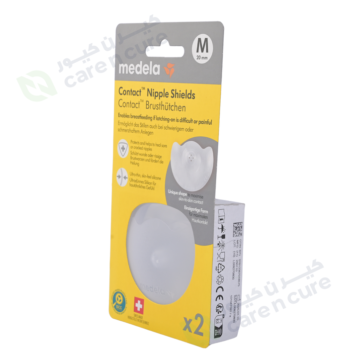 Medela Contact Nipple Shield (M) 2 Pieces