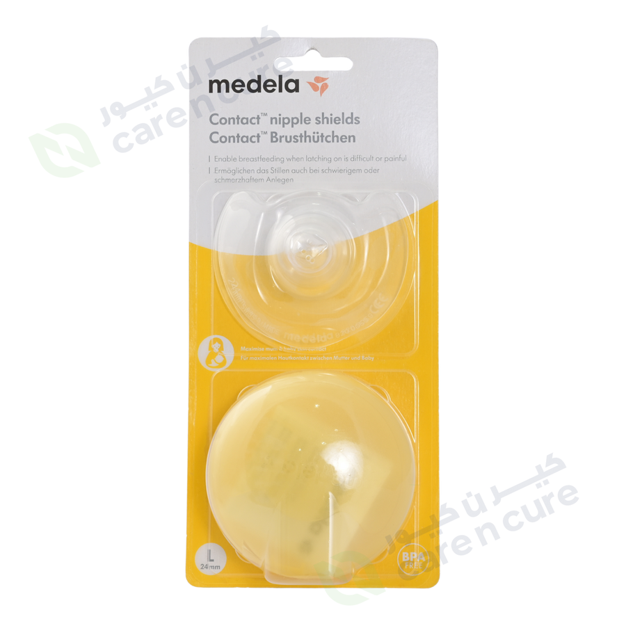 Medela Contact Nipple Shield (L-24 mm) 2 Pieces