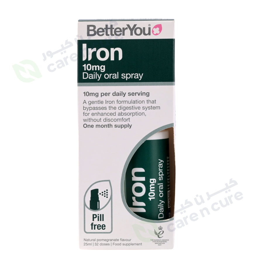 Better You Iron 10 Daily Oral Spray 25 ml