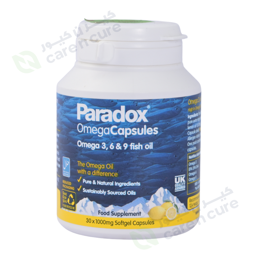 Paradox Omega 1000mg Cap 30 Pieces