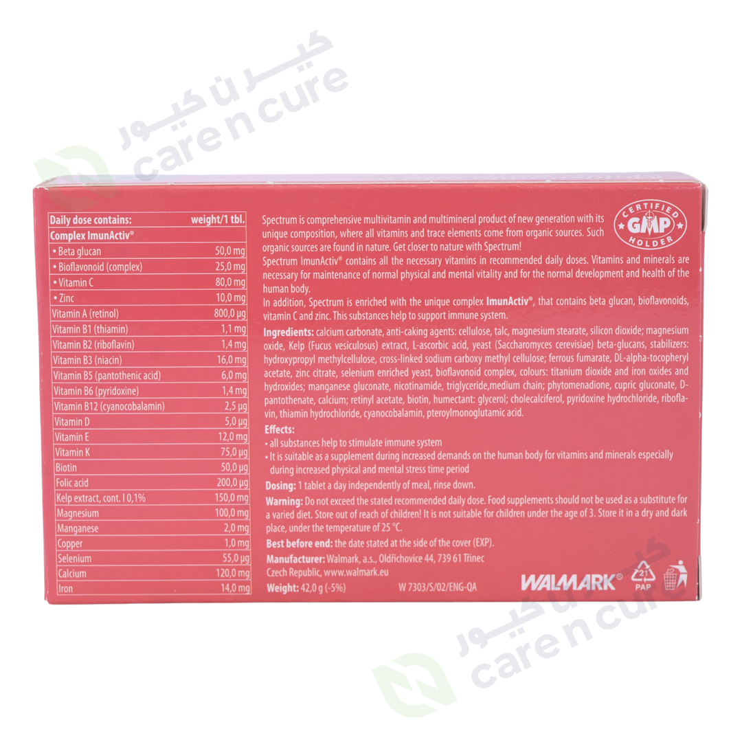 Walmark Spectrum Tablets 30 Pieces