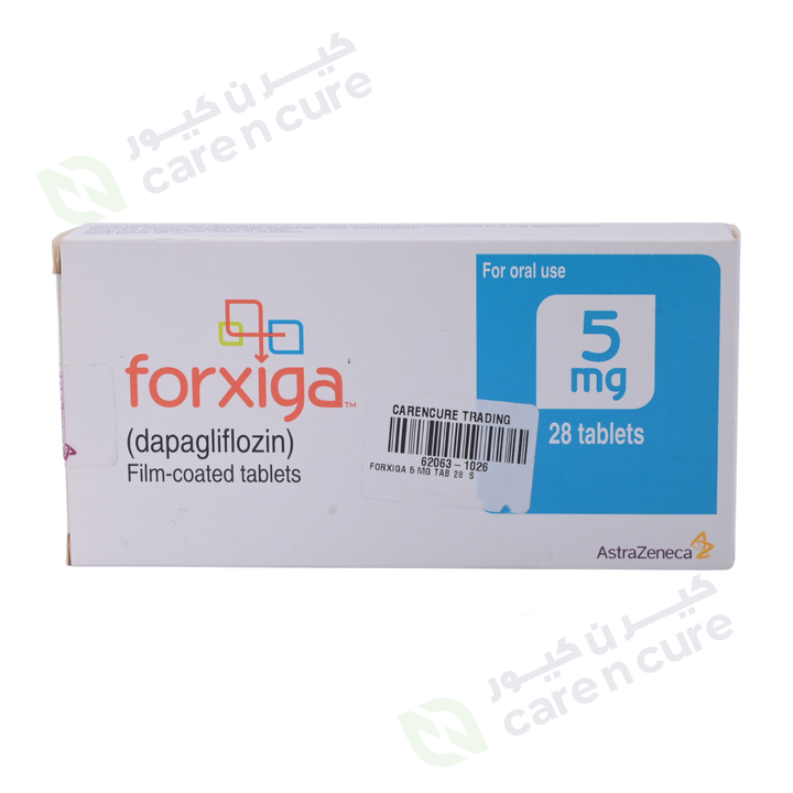 Forxiga 5 mg Tablets 28 Pieces