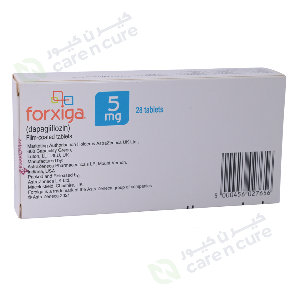 Forxiga 5 mg Tablets 28 Pieces