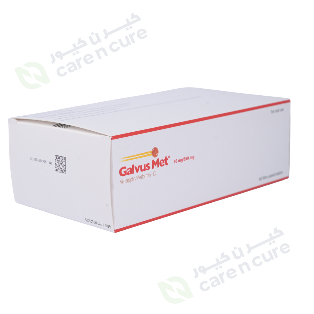 Galvus Met 50/850mg Tablets 60 Pieces