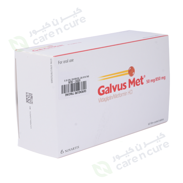 Galvus Met 50/850mg Tablets 60 Pieces