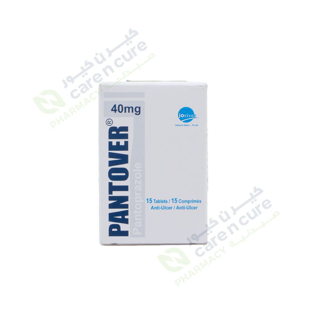 Pantover 40Mg Tab 15 Pieces Pantover 40Mg Tab 15 Pieces