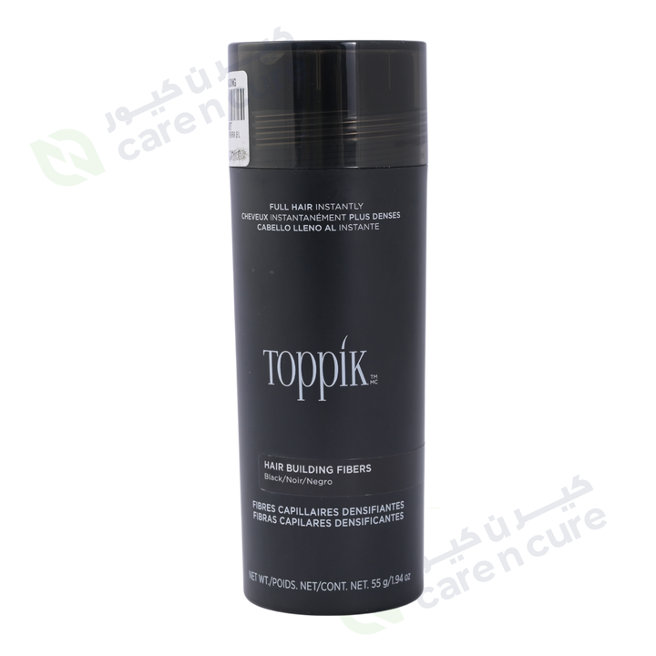 Toppik Hair Building Fibers 55gm - Black