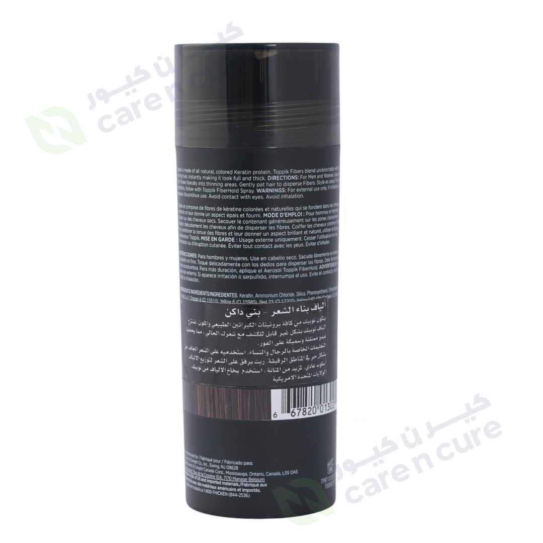 Toppik Hair Building Fibers 55gm - Dark Brown