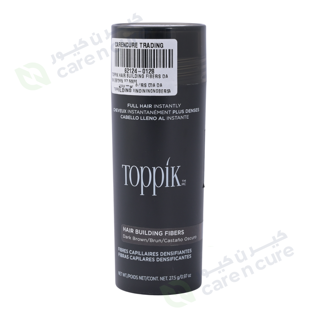 Toppik Hair Building Fibers 27.5gm - Dark Brown