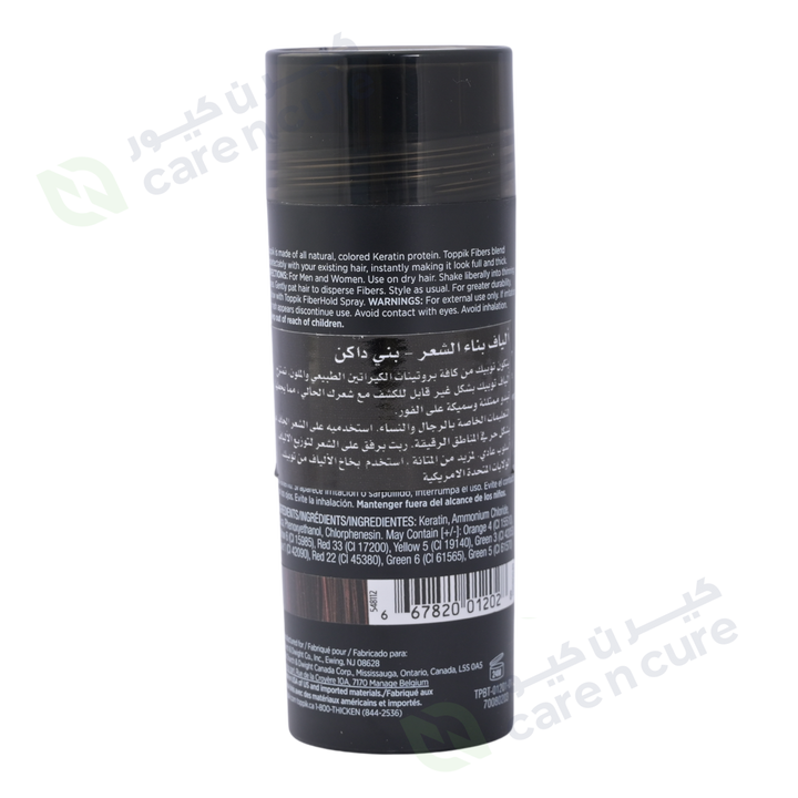 Toppik Hair Building Fibers 27.5gm - Dark Brown