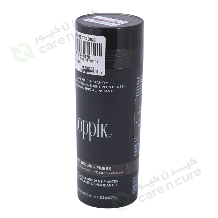 Toppik Hair Building Fibers 27.5gm - Dark Brown