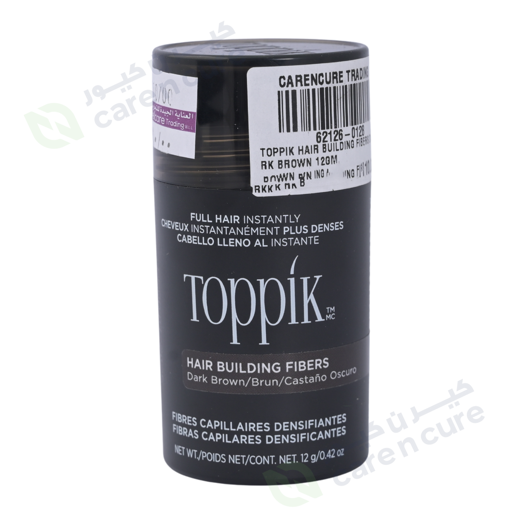 Toppik Hair Building Fibers 12gm - Dark Brown