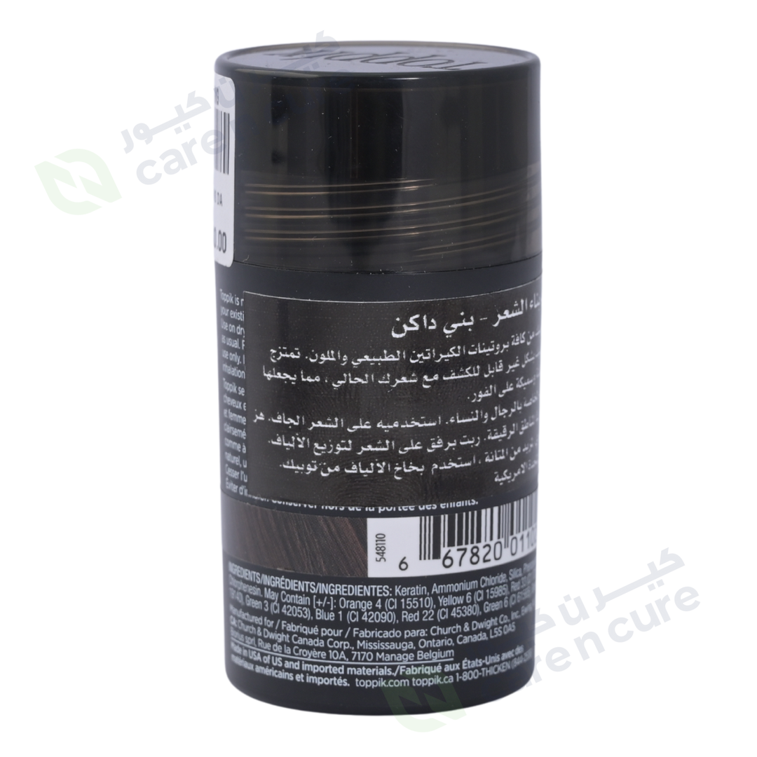 Toppik Hair Building Fibers 12gm - Dark Brown