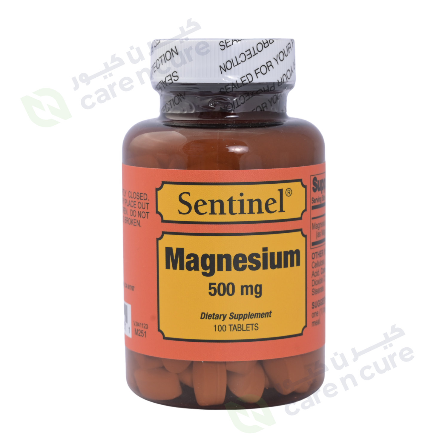 Sentinel Magnesium 500 mg Tablets 100 Pieces