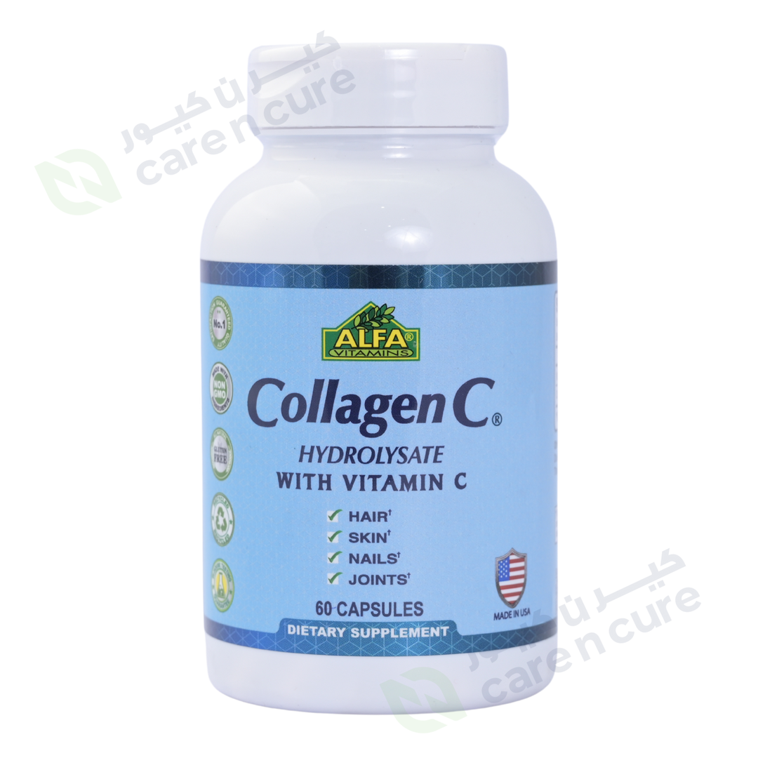 Alfa Collagen C Hydrolysate Vitamin-C Capsule 60