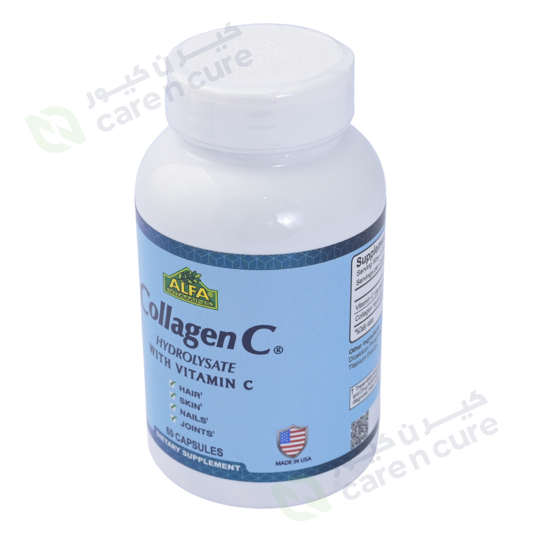 Alfa Collagen C Hydrolysate Vitamin-C Capsule 60
