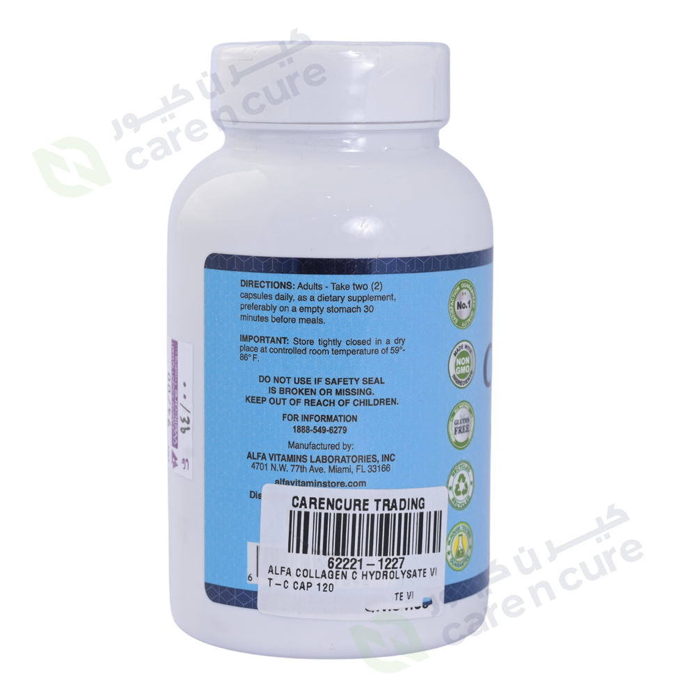 Alfa Collagen C Hydrolysate Vitamin-C Capsule 120