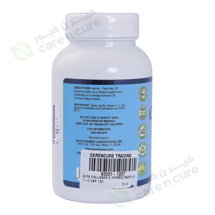 Alfa Collagen C Hydrolysate Vitamin-C Capsule 120