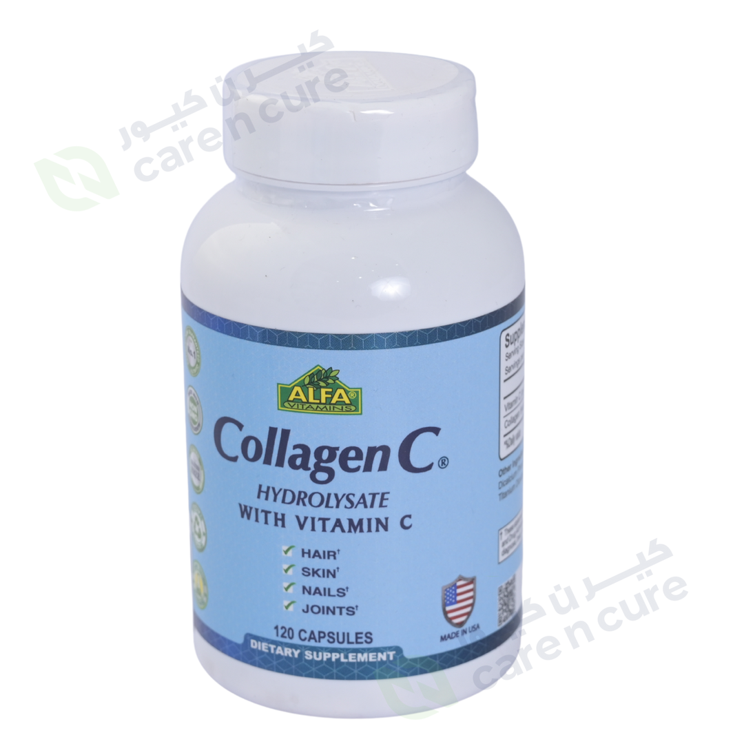 Alfa Collagen C Hydrolysate Vitamin-C Capsule 120