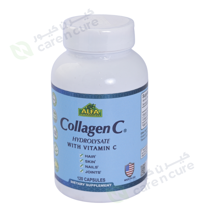 Alfa Collagen C Hydrolysate Vitamin-C Capsule 120